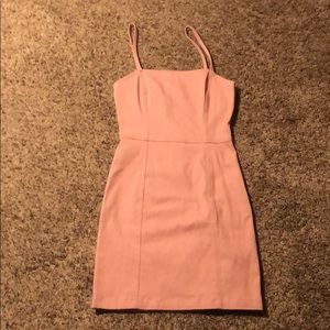 h and m pink dress